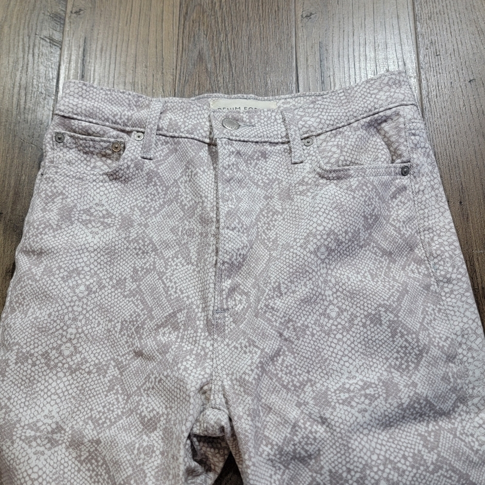 Denim Forum The Lola high rise skinny crop size 27 - Picture 3 of 8